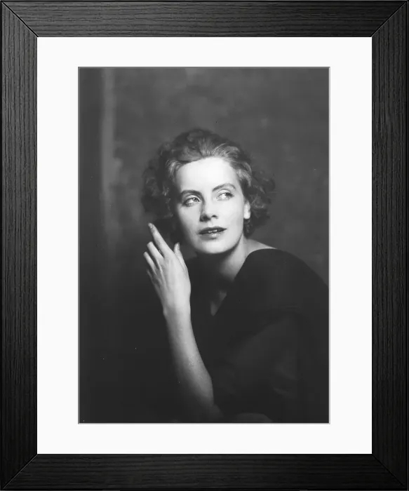 Framed Print : Miss Greta Garbo, portrait photograph, 1925 July 31. Creator: Arnold Genthe Framed Print : Miss Greta Garbo, portrait photograph, 1925 July 31. Creator: Arnold Genthe