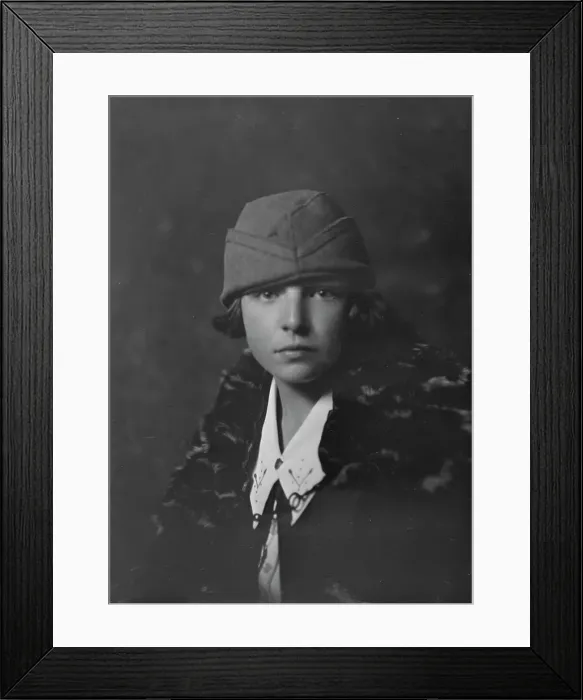 Framed Print : Mandelkern, Miss, portrait photograph, not before 1916. Creator: Arnold Genthe Framed Print : Mandelkern, Miss, portrait photograph, not before 1916. Creator: Arnold Genthe