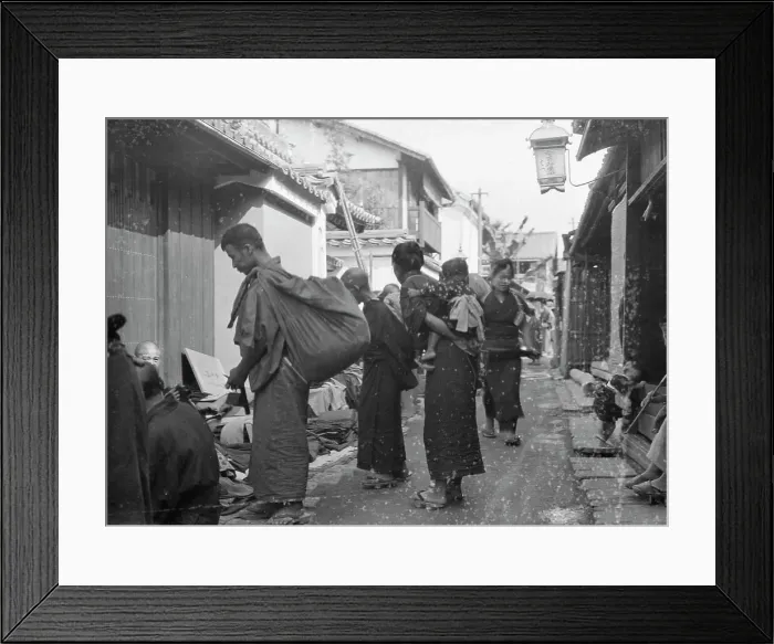 Framed Print : Travel views of Japan and Korea, 1908. Creator: Arnold Genthe Framed Print : Travel views of Japan and Korea, 1908. Creator: Arnold Genthe