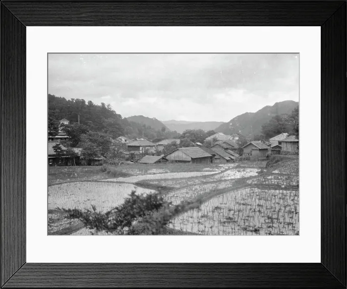 Framed Print : Travel views of Japan and Korea, 1908. Creator: Arnold Genthe Framed Print : Travel views of Japan and Korea, 1908. Creator: Arnold Genthe