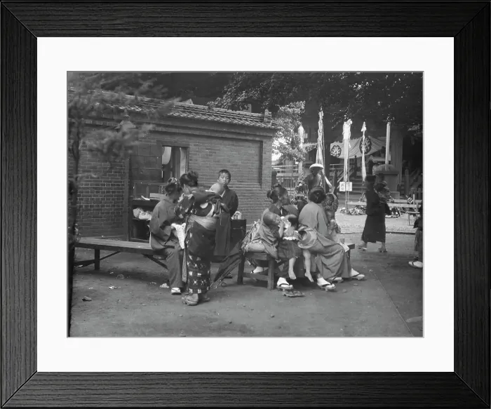Framed Print : Travel views of Japan and Korea, 1908. Creator: Arnold Genthe Framed Print : Travel views of Japan and Korea, 1908. Creator: Arnold Genthe