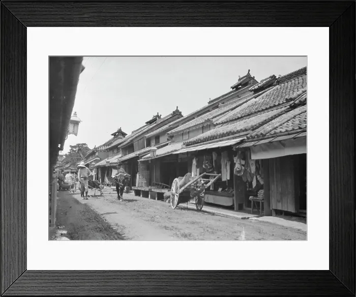 Framed Print : Travel views of Japan and Korea, 1908. Creator: Arnold Genthe Framed Print : Travel views of Japan and Korea, 1908. Creator: Arnold Genthe