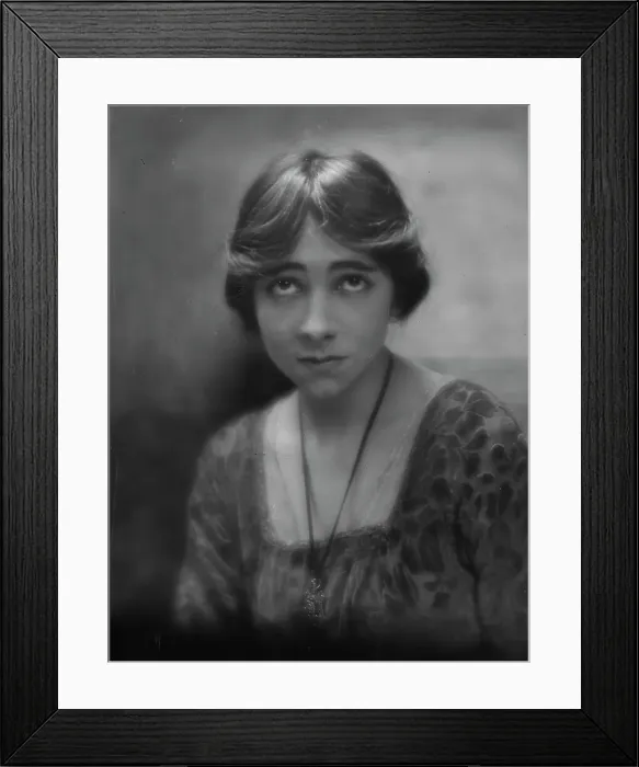 Framed Print : Marinoff, Fania, portrait photograph, 1913. Creator: Arnold Genthe Framed Print : Marinoff, Fania, portrait photograph, 1913. Creator: Arnold Genthe