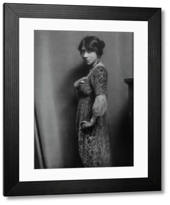 Framed Print : Marinoff, Fania, portrait photograph, 1913. Creator: Arnold Genthe Framed Print : Marinoff, Fania, portrait photograph, 1913. Creator: Arnold Genthe