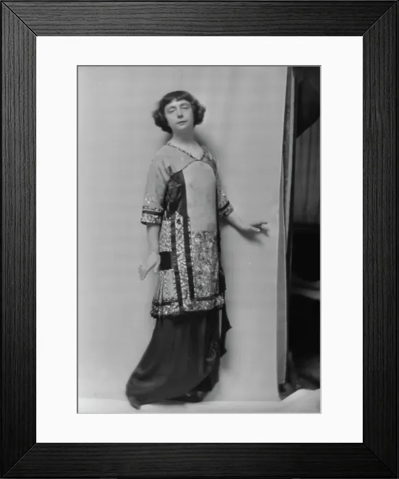 Framed Print : Martin, Alice, Miss, portrait photograph, 1914 Mar. 23. Creator: Arnold Genthe Framed Print : Martin, Alice, Miss, portrait photograph, 1914 Mar. 23. Creator: Arnold Genthe