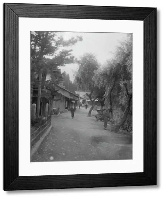 Framed Print : Travel views of Japan and Korea, 1908. Creator: Arnold Genthe Framed Print : Travel views of Japan and Korea, 1908. Creator: Arnold Genthe