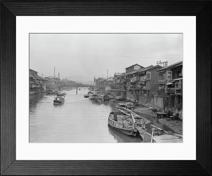 Framed Print : Travel views of Japan and Korea, 1908. Creator: Arnold Genthe Framed Print : Travel views of Japan and Korea, 1908. Creator: Arnold Genthe
