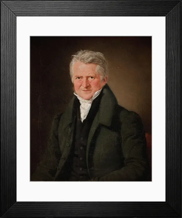 Framed Print : The Painter C.W. Eckersberg, 1832. Creator: Christian Albrecht Jensen Framed Print : The Painter C.W. Eckersberg, 1832. Creator: Christian Albrecht Jensen