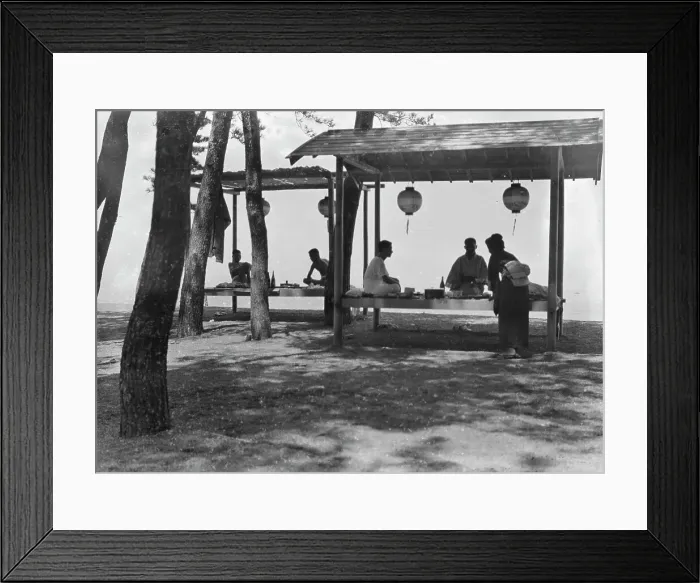 Framed Print : Travel views of Japan and Korea, 1908. Creator: Arnold Genthe Framed Print : Travel views of Japan and Korea, 1908. Creator: Arnold Genthe
