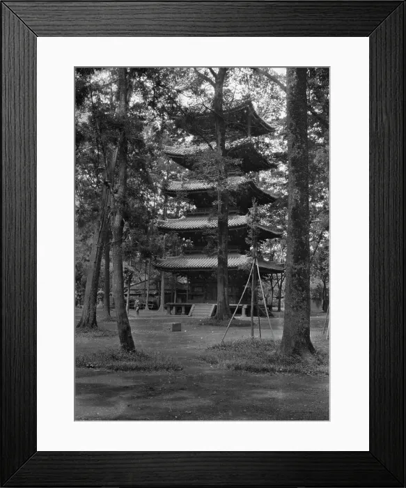 Framed Print : Travel views of Japan and Korea, 1908. Creator: Arnold Genthe Framed Print : Travel views of Japan and Korea, 1908. Creator: Arnold Genthe