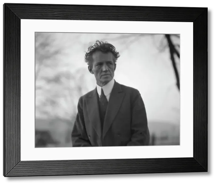 Framed Print : Portrait photograph of Arnold Genthe taken outdoors, between 1911 and 1942. Creator: Arnold Genthe Framed Print : Portrait photograph of Arnold Genthe taken outdoors, between 1911 and 1942. Creator: Arnold Genthe