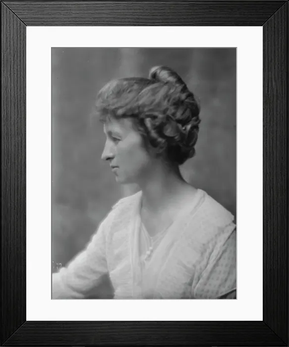 Framed Print : Mattison, N.D. Mrs. portrait photograph, 1914. Creator: Arnold Genthe Framed Print : Mattison, N.D. Mrs. portrait photograph, 1914. Creator: Arnold Genthe