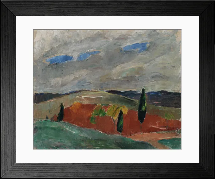 Framed Print : The Road to the Churchyard in Toledo, 1915. Creator: Jens Adolf Emil Jerichau Framed Print : The Road to the Churchyard in Toledo, 1915. Creator: Jens Adolf Emil Jerichau