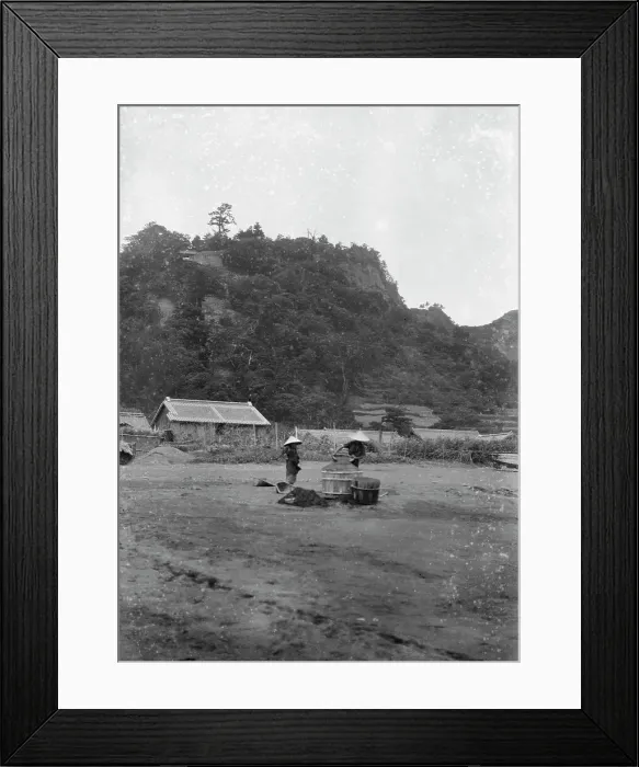 Framed Print : Travel views of Japan and Korea, 1908. Creator: Arnold Genthe Framed Print : Travel views of Japan and Korea, 1908. Creator: Arnold Genthe
