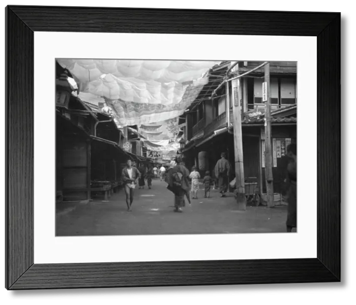 Framed Print : Travel views of Japan and Korea, 1908. Creator: Arnold Genthe