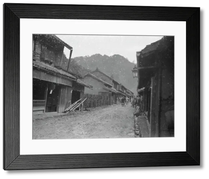 Framed Print : Travel views of Japan and Korea, 1908. Creator: Arnold Genthe Framed Print : Travel views of Japan and Korea, 1908. Creator: Arnold Genthe