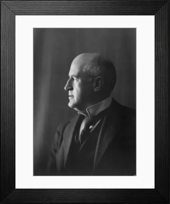 Framed Print : Charles Dana Gibson, portrait photograph, 1918 Feb. 8. Creator: Arnold Genthe Framed Print : Charles Dana Gibson, portrait photograph, 1918 Feb. 8. Creator: Arnold Genthe