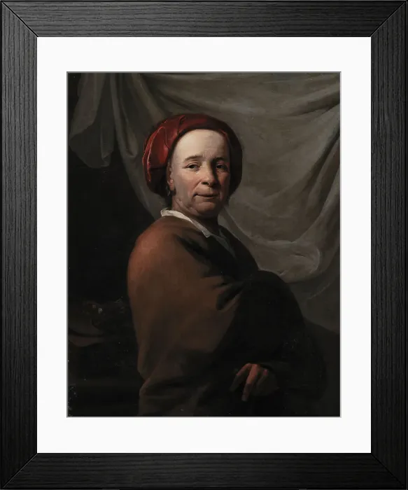 Framed Print : Painter Michael Gehrmann (?), 1762-1766. Creator: Jens Juel Framed Print : Painter Michael Gehrmann (?), 1762-1766. Creator: Jens Juel