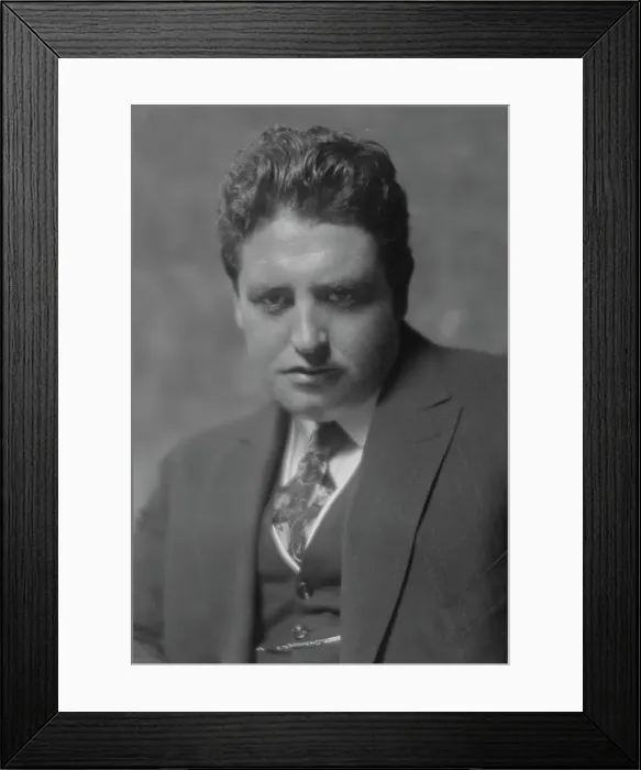 Framed Print : McCormack, John, Mr. portrait photograph, between 1915 and 1926. Creator: Arnold Genthe Framed Print : McCormack, John, Mr. portrait photograph, between 1915 and 1926. Creator: Arnold Genthe