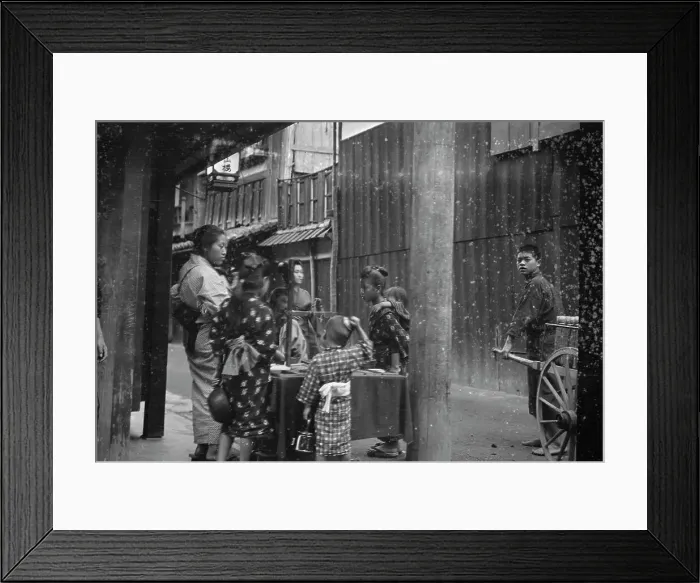 Framed Print : Travel views of Japan and Korea, 1908. Creator: Arnold Genthe Framed Print : Travel views of Japan and Korea, 1908. Creator: Arnold Genthe