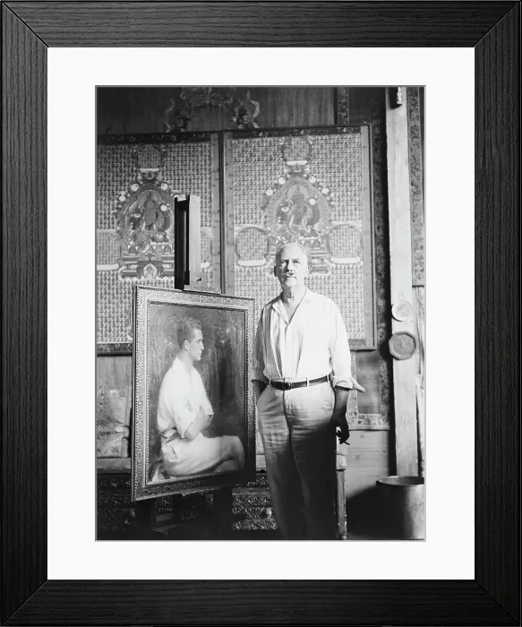 Framed Print : Albert Herter between 1932 and 1942. Creator: Arnold Genthe Framed Print : Albert Herter between 1932 and 1942. Creator: Arnold Genthe