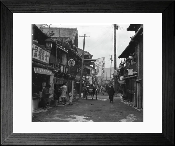 Framed Print : Travel views of Japan and Korea, 1908. Creator: Arnold Genthe