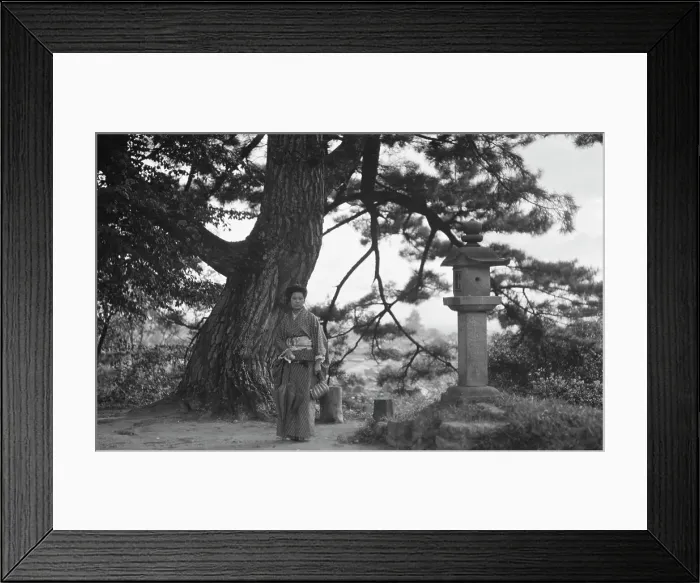 Framed Print : Travel views of Japan and Korea, 1908. Creator: Arnold Genthe Framed Print : Travel views of Japan and Korea, 1908. Creator: Arnold Genthe