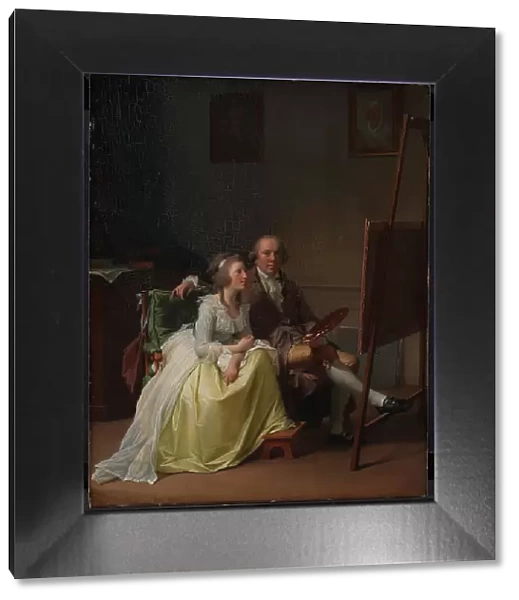 The Artist and his Wife Rosine, née Dorschel, 1791. Creator: Jens Juel