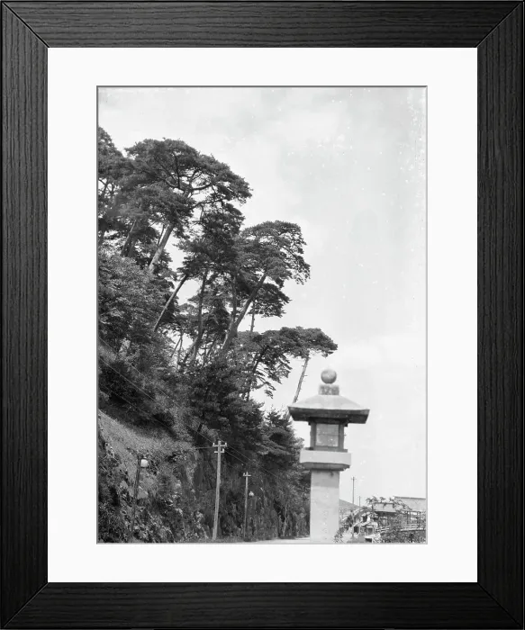 Framed Print : Travel views of Japan and Korea, 1908. Creator: Arnold Genthe Framed Print : Travel views of Japan and Korea, 1908. Creator: Arnold Genthe