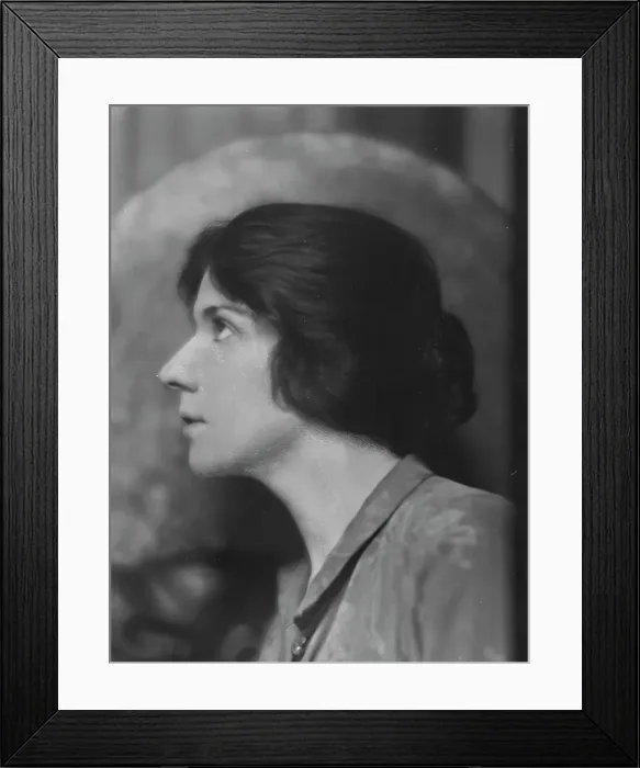 Framed Print : McGerry, Katherine, portrait photograph, 1915. Creator: Arnold Genthe Framed Print : McGerry, Katherine, portrait photograph, 1915. Creator: Arnold Genthe