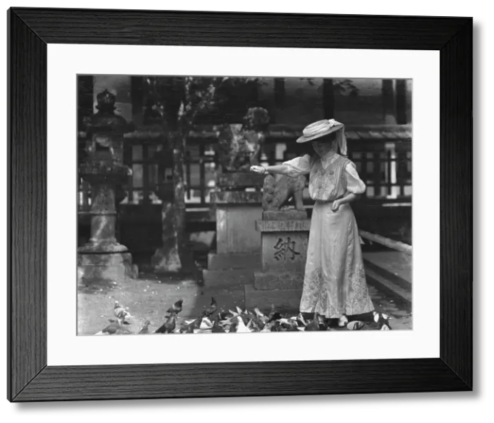Framed Print : Travel views of Japan and Korea, 1908. Creator: Arnold Genthe Framed Print : Travel views of Japan and Korea, 1908. Creator: Arnold Genthe