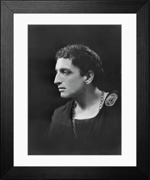 Framed Print : Mr. Fritz Leiber in costume, 1919 Oct. 11. Creator: Arnold Genthe Framed Print : Mr. Fritz Leiber in costume, 1919 Oct. 11. Creator: Arnold Genthe