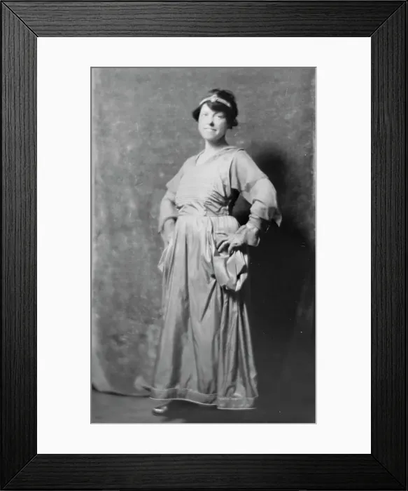 Framed Print : Mrs. Jack London, portrait photograph, 1918 Feb. 11. Creator: Arnold Genthe Framed Print : Mrs. Jack London, portrait photograph, 1918 Feb. 11. Creator: Arnold Genthe