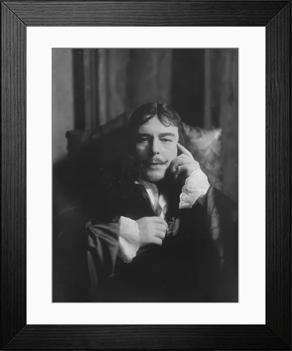 Framed Print : Mr. Henry Miller, in costume, 1919 Mar. 6. Creator: Arnold Genthe Framed Print : Mr. Henry Miller, in costume, 1919 Mar. 6. Creator: Arnold Genthe