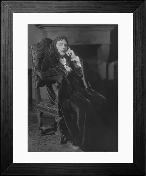 Framed Print : Mr. Henry Miller, in costume, 1919 Mar. 6. Creator: Arnold Genthe Framed Print : Mr. Henry Miller, in costume, 1919 Mar. 6. Creator: Arnold Genthe