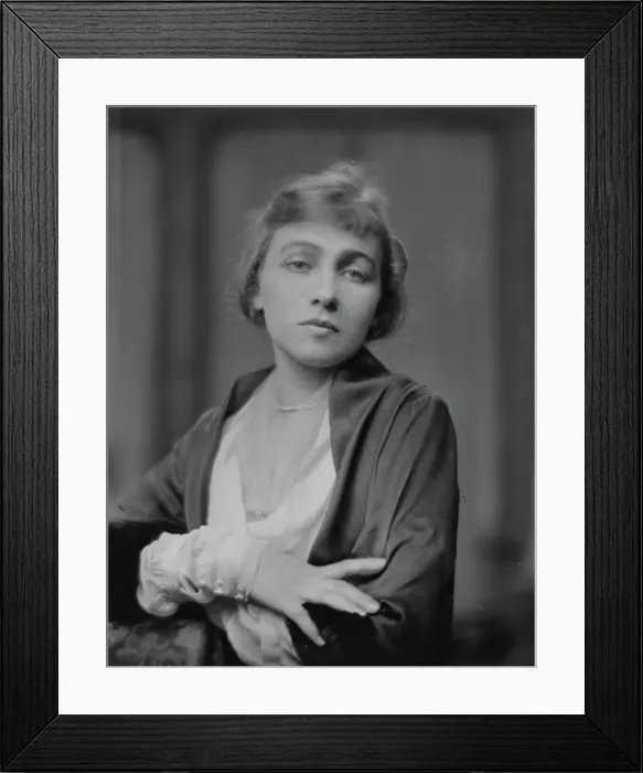 Framed Print : McMien, Meysa, Miss, portrait photograph, 1916 or 1917. Creator: Arnold Genthe Framed Print : McMien, Meysa, Miss, portrait photograph, 1916 or 1917. Creator: Arnold Genthe