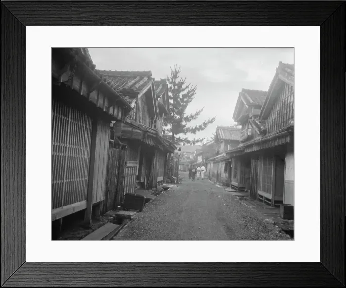 Framed Print : Travel views of Japan and Korea, 1908. Creator: Arnold Genthe Framed Print : Travel views of Japan and Korea, 1908. Creator: Arnold Genthe