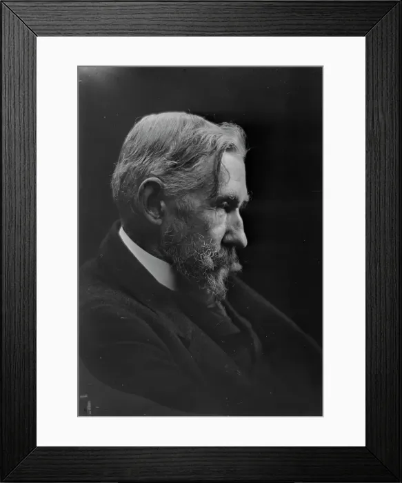 Framed Print : Mr. Joseph Pennell, portrait photograph, 1919 Aug. 8. Creator: Arnold Genthe Framed Print : Mr. Joseph Pennell, portrait photograph, 1919 Aug. 8. Creator: Arnold Genthe
