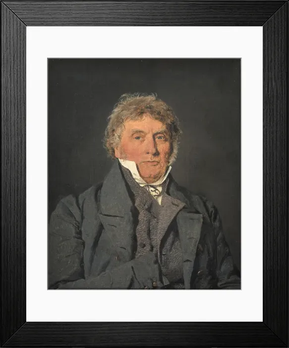 Framed Print : Portrait of the Artist´s Father, Master Baker Peter Berendt Kobke, 1833-1837. Creator: Christen Købke Framed Print : Portrait of the Artist´s Father, Master Baker Peter Berendt Kobke, 1833-1837. Creator: Christen Købke