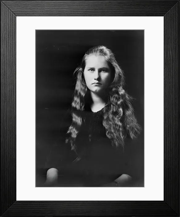 Framed Print : Miss Katherine Pillsbury, portrait photograph, 1919 Sept. 29. Creator: Arnold Genthe Framed Print : Miss Katherine Pillsbury, portrait photograph, 1919 Sept. 29. Creator: Arnold Genthe