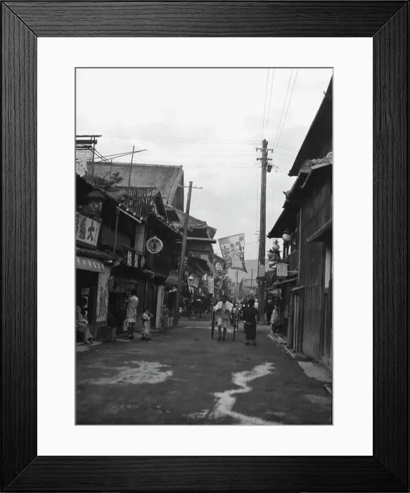 Framed Print : Travel views of Japan and Korea, 1908. Creator: Arnold Genthe Framed Print : Travel views of Japan and Korea, 1908. Creator: Arnold Genthe