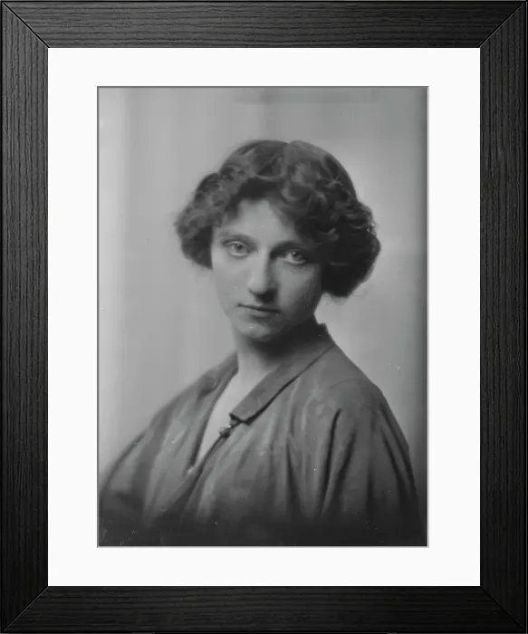 Framed Print : McNeal, Katherine, Miss, portrait photograph, 1917 Nov. 9. Creator: Arnold Genthe Framed Print : McNeal, Katherine, Miss, portrait photograph, 1917 Nov. 9. Creator: Arnold Genthe