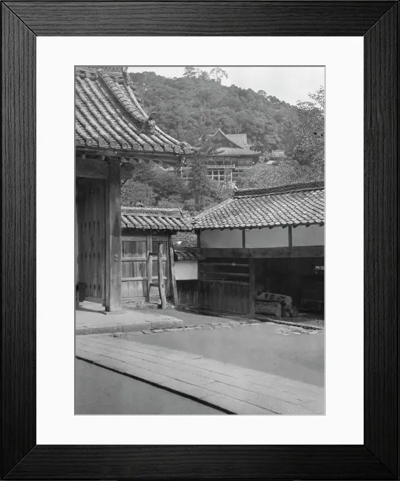 Framed Print : Travel views of Japan and Korea, 1908. Creator: Arnold Genthe Framed Print : Travel views of Japan and Korea, 1908. Creator: Arnold Genthe