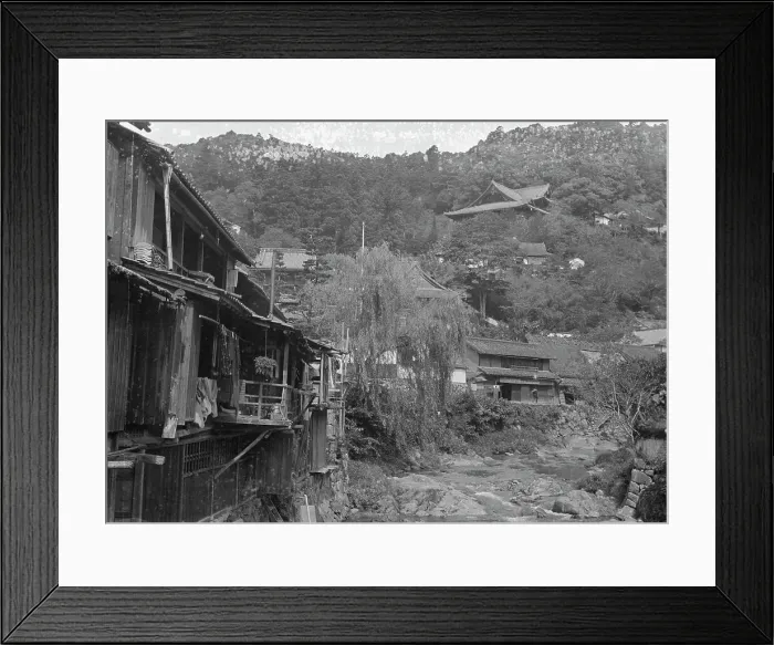 Framed Print : Travel views of Japan and Korea, 1908. Creator: Arnold Genthe Framed Print : Travel views of Japan and Korea, 1908. Creator: Arnold Genthe