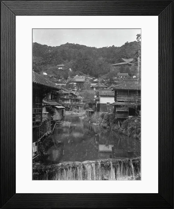 Framed Print : Travel views of Japan and Korea, 1908. Creator: Arnold Genthe Framed Print : Travel views of Japan and Korea, 1908. Creator: Arnold Genthe