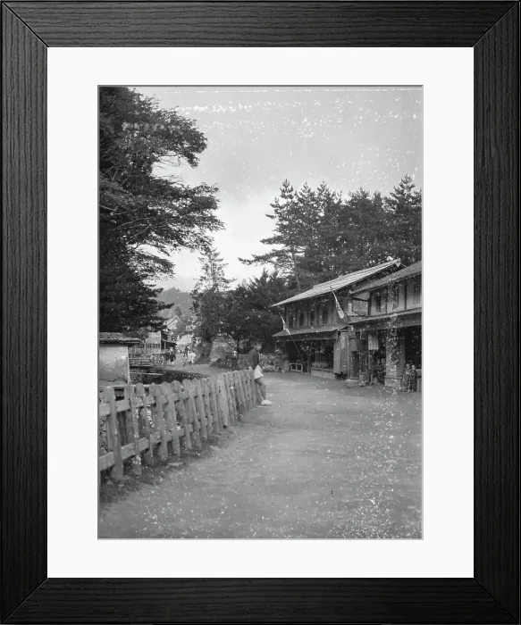 Framed Print : Travel views of Japan and Korea, 1908. Creator: Arnold Genthe Framed Print : Travel views of Japan and Korea, 1908. Creator: Arnold Genthe