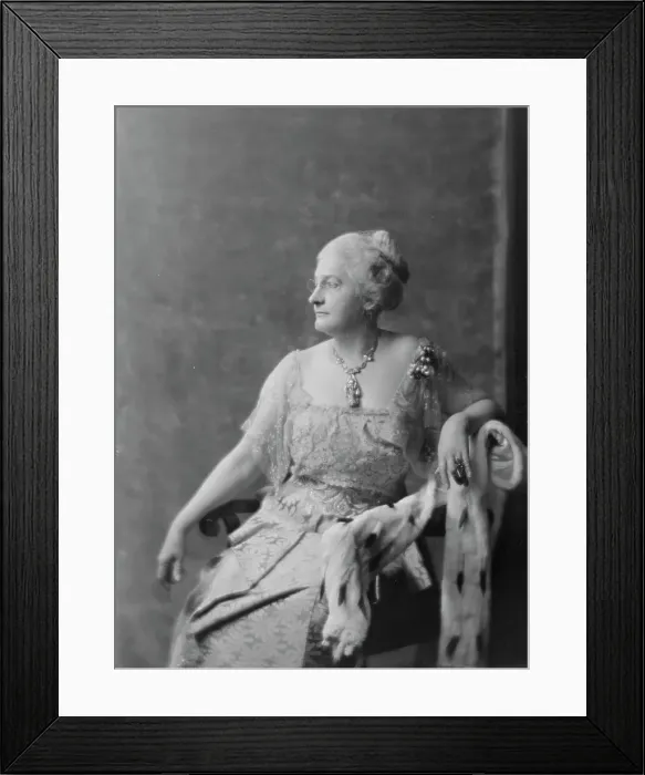 Framed Print : Meyer, C.F. Mrs. portrait photograph, 1916. Creator: Arnold Genthe Framed Print : Meyer, C.F. Mrs. portrait photograph, 1916. Creator: Arnold Genthe