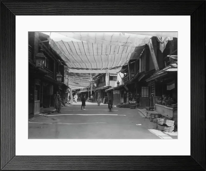 Framed Print : Travel views of Japan and Korea, 1908. Creator: Arnold Genthe Framed Print : Travel views of Japan and Korea, 1908. Creator: Arnold Genthe
