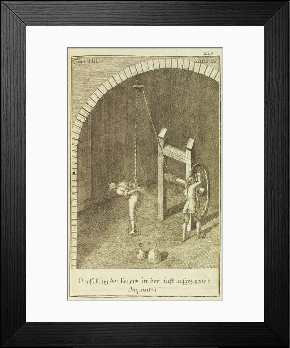 Framed Print : Constitutio criminalis Theresiana (Maria Theresia Gerichtssatzung), 1769. Creator: Anonymous Framed Print : Constitutio criminalis Theresiana (Maria Theresia Gerichtssatzung), 1769. Creator: Anonymous