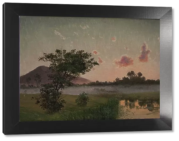 A Summer's Evening near Ry, 1873. Creator: Vilhelm Kyhn